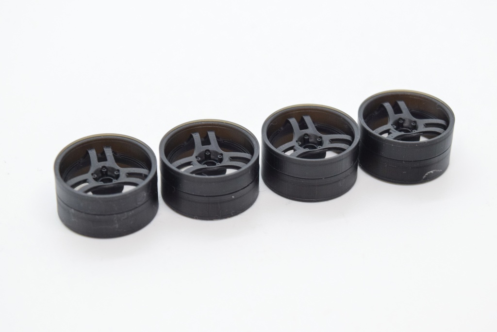 1/24 プラモデル ホイール スーパーアドバン Ver.2タイプ