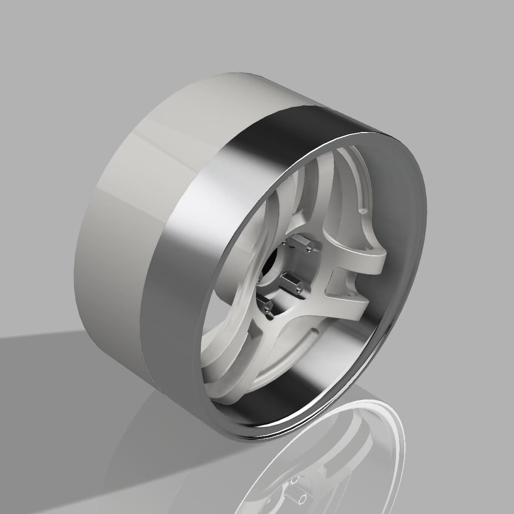 1/24 プラモデル ホイール スーパーアドバン Ver.2タイプ