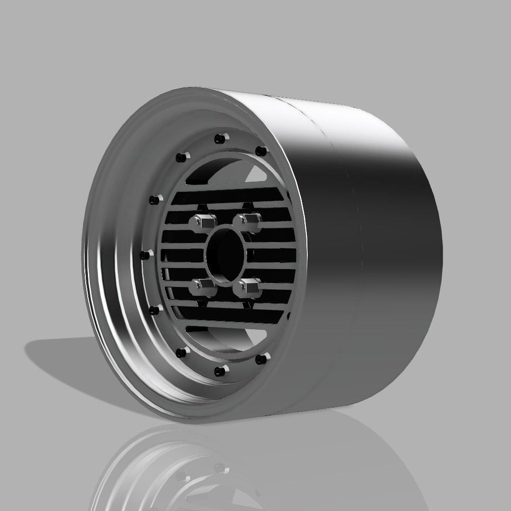 1/24 プラモデル ホイール マリオタイプ