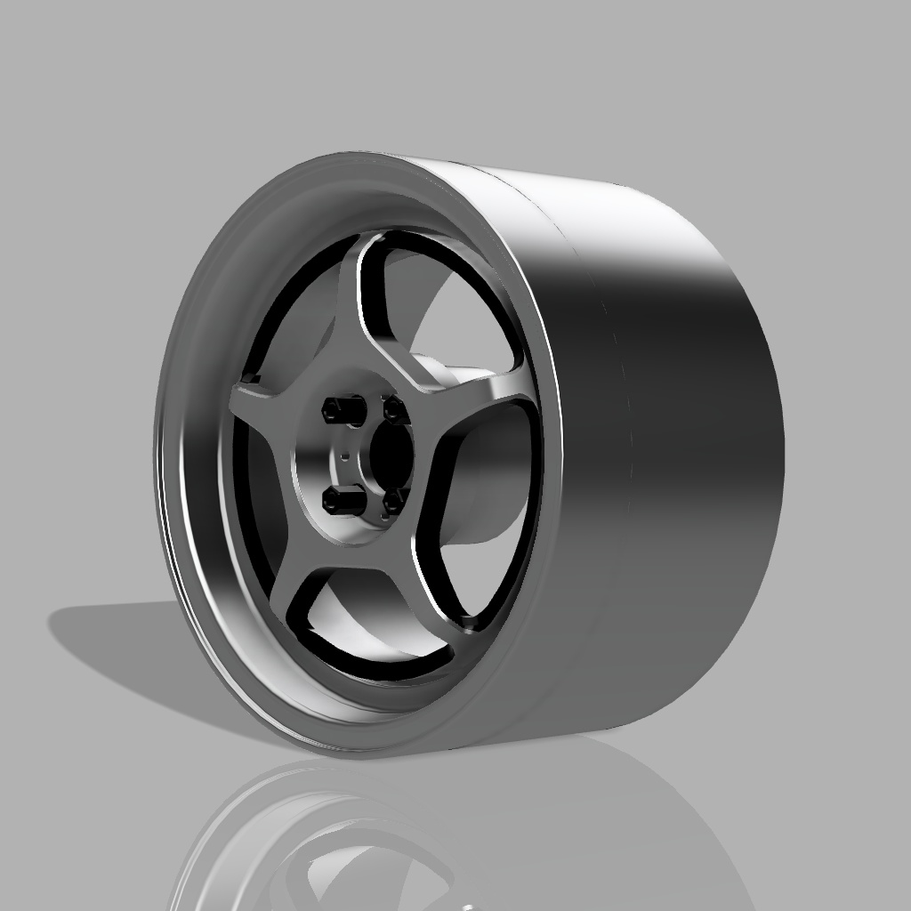 1/24 プラモデル ホイール J-speed3 タイプ