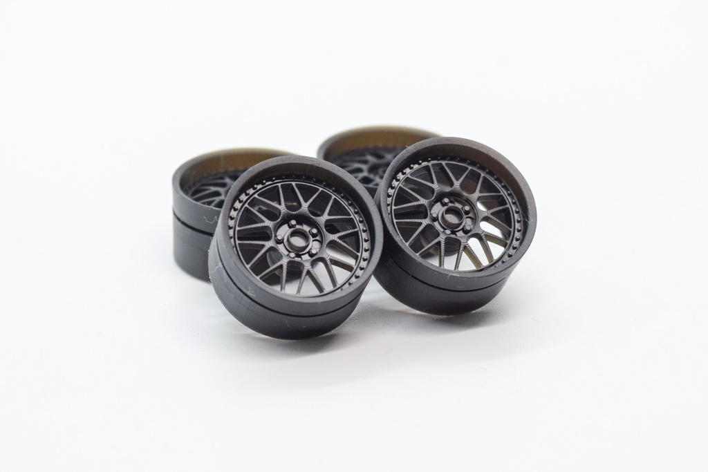 プラモデルホイール「バラ売り」 1/24 プラモデル ホイール シュティッヒメッシュ タイプ - factory141