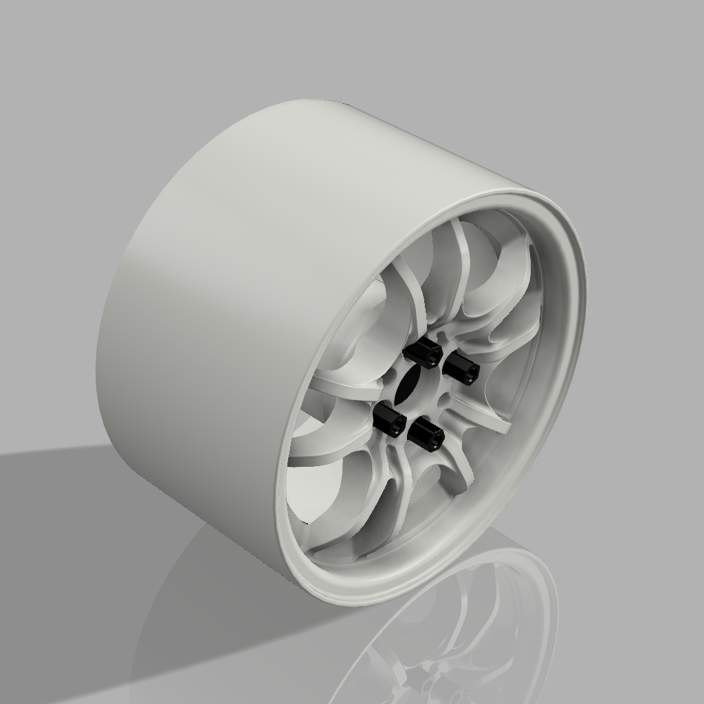 1/24 プラモデル ホイール MF10L タイプ