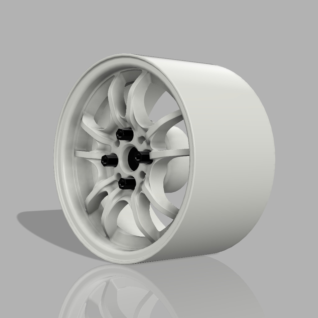 1/24 プラモデル ホイール MF10L タイプ