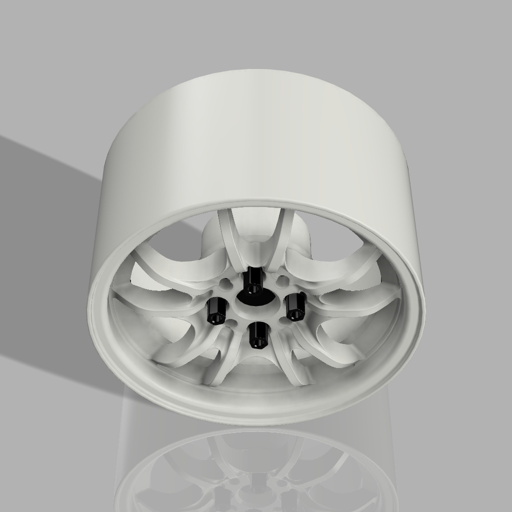 1/24 プラモデル ホイール MF10L タイプ