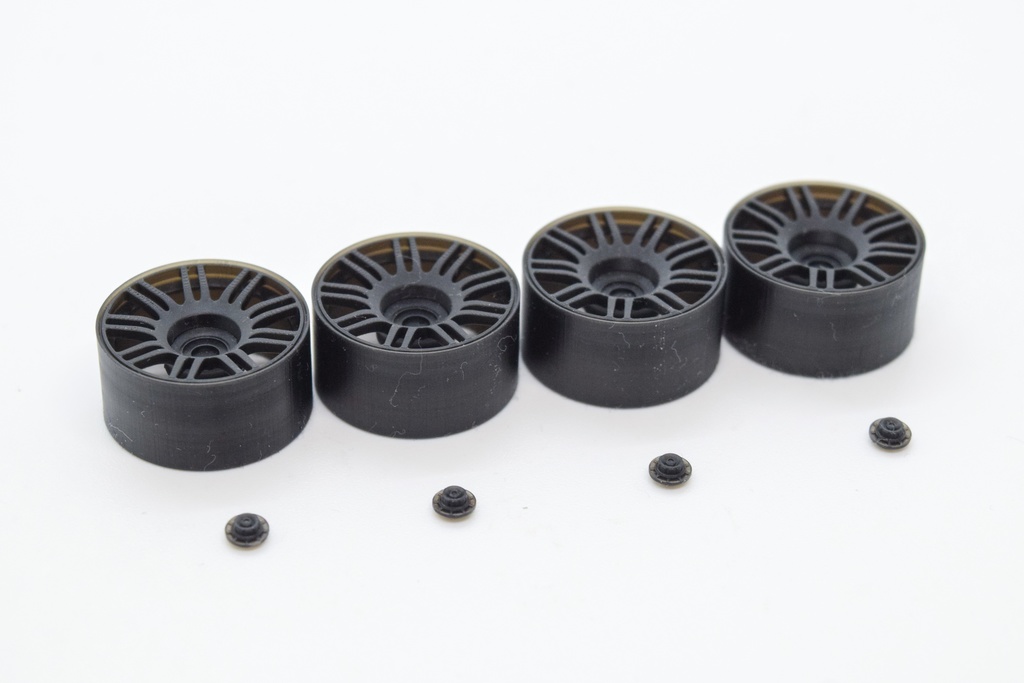 1/24 プラモデル ホイール NS6R タイプ