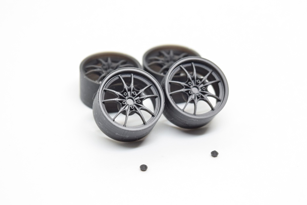 1/24 プラモデル ホイール MF10タイプ