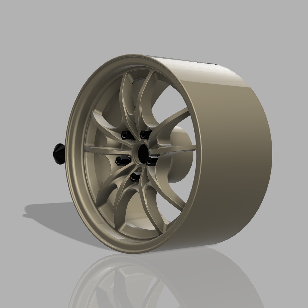 1/24 プラモデル ホイール MF10タイプ