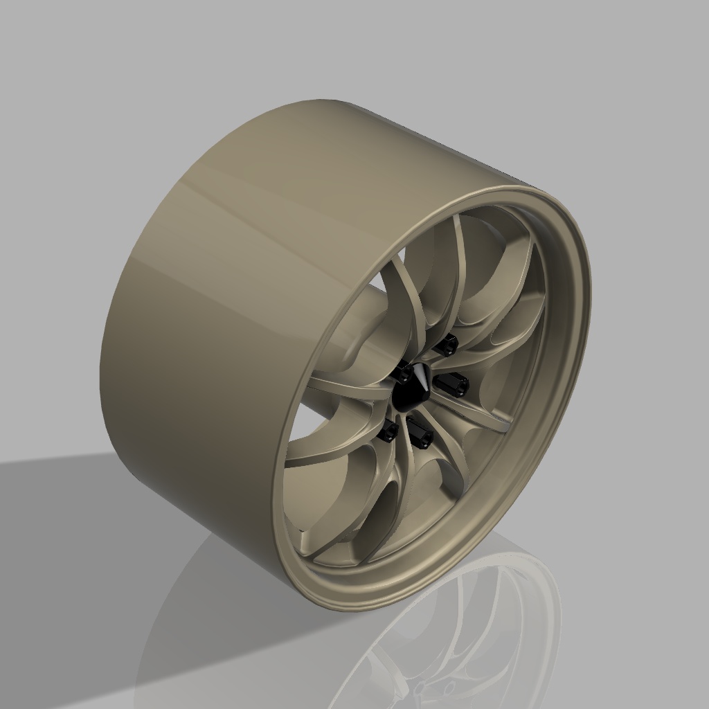 1/24 プラモデル ホイール MF10タイプ