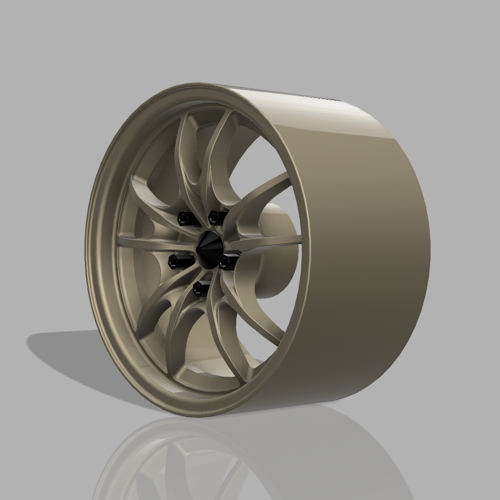 1/24 プラモデル ホイール MF10タイプ