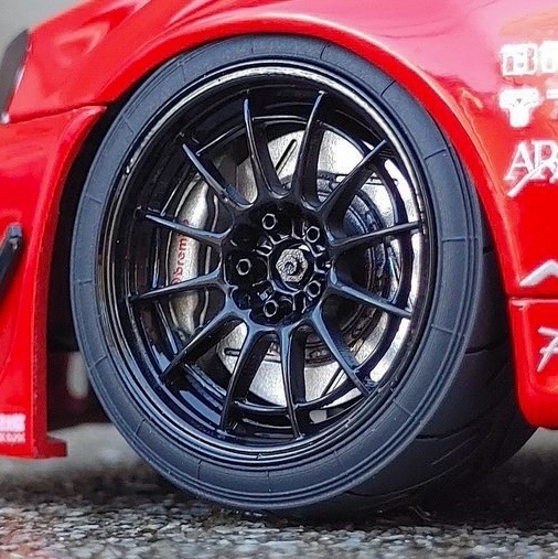 1/24 プラモデル ホイール NT03＋Mタイプ