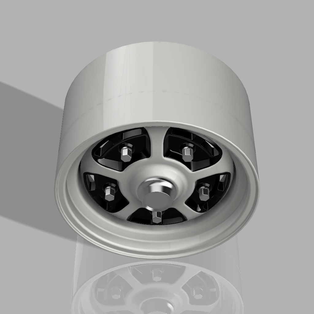 1/24 プラモデル ホイール BBT Sprintstarタイプ