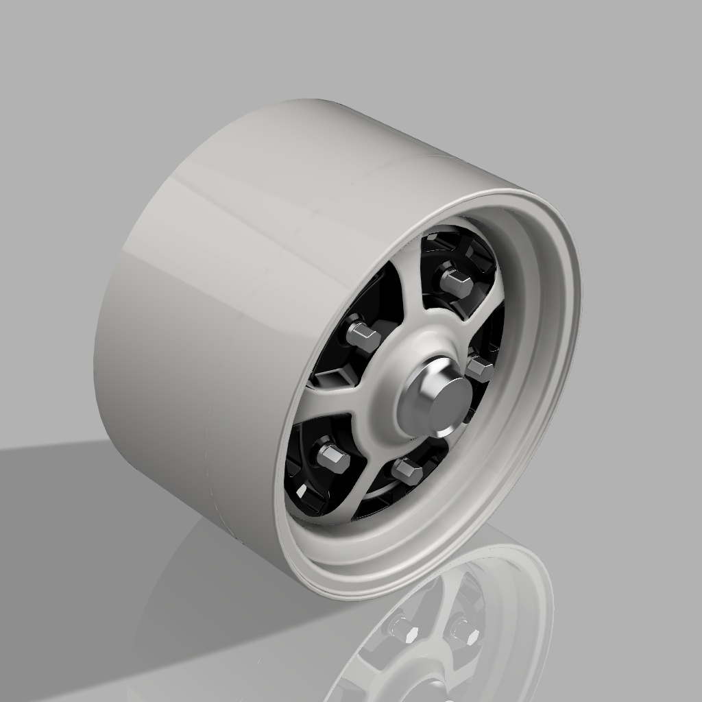 1/24 プラモデル ホイール BBT Sprintstarタイプ