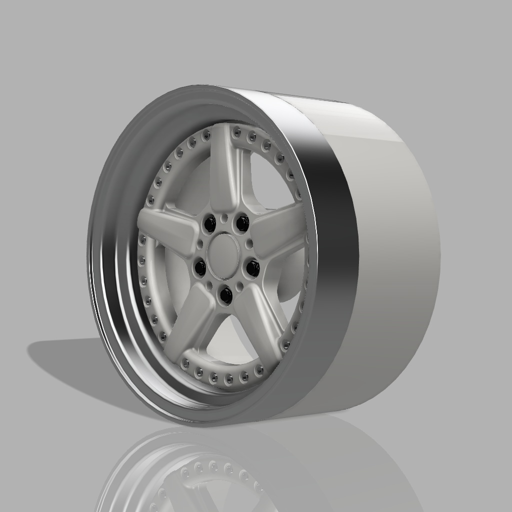 1/24 プラモデル ホイール AC TYPE2タイプ