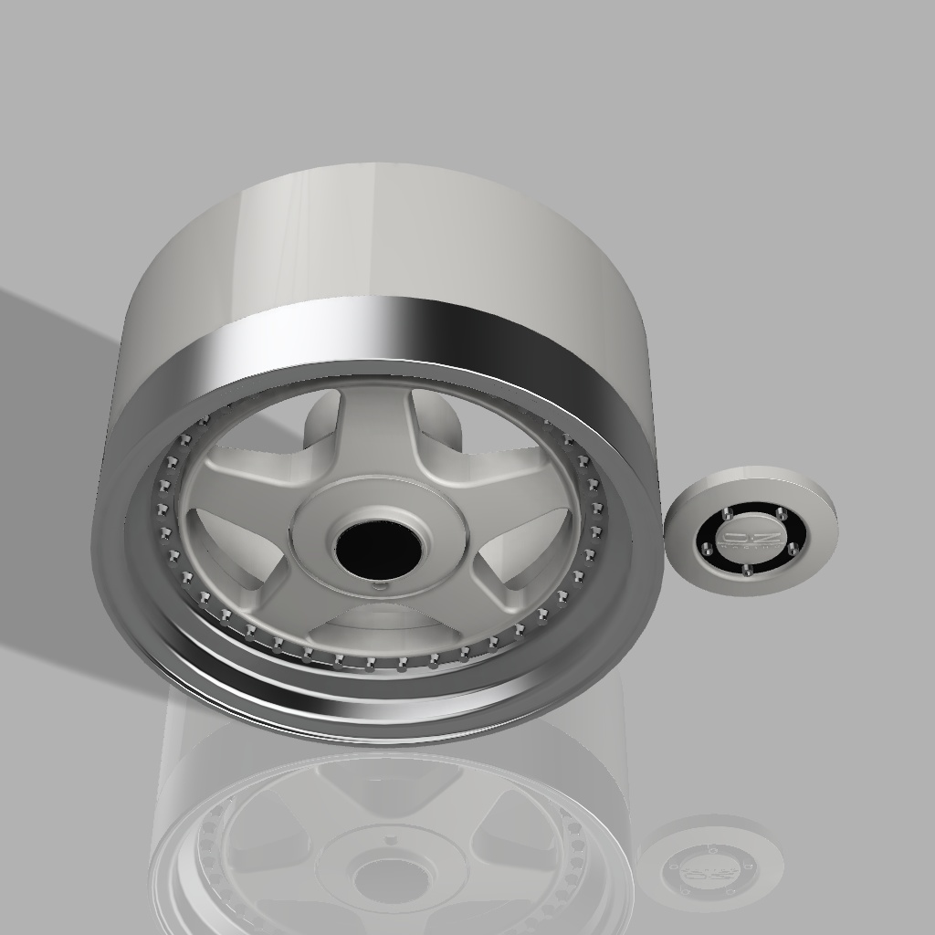 1/24 プラモデル ホイール フッツーラタイプ