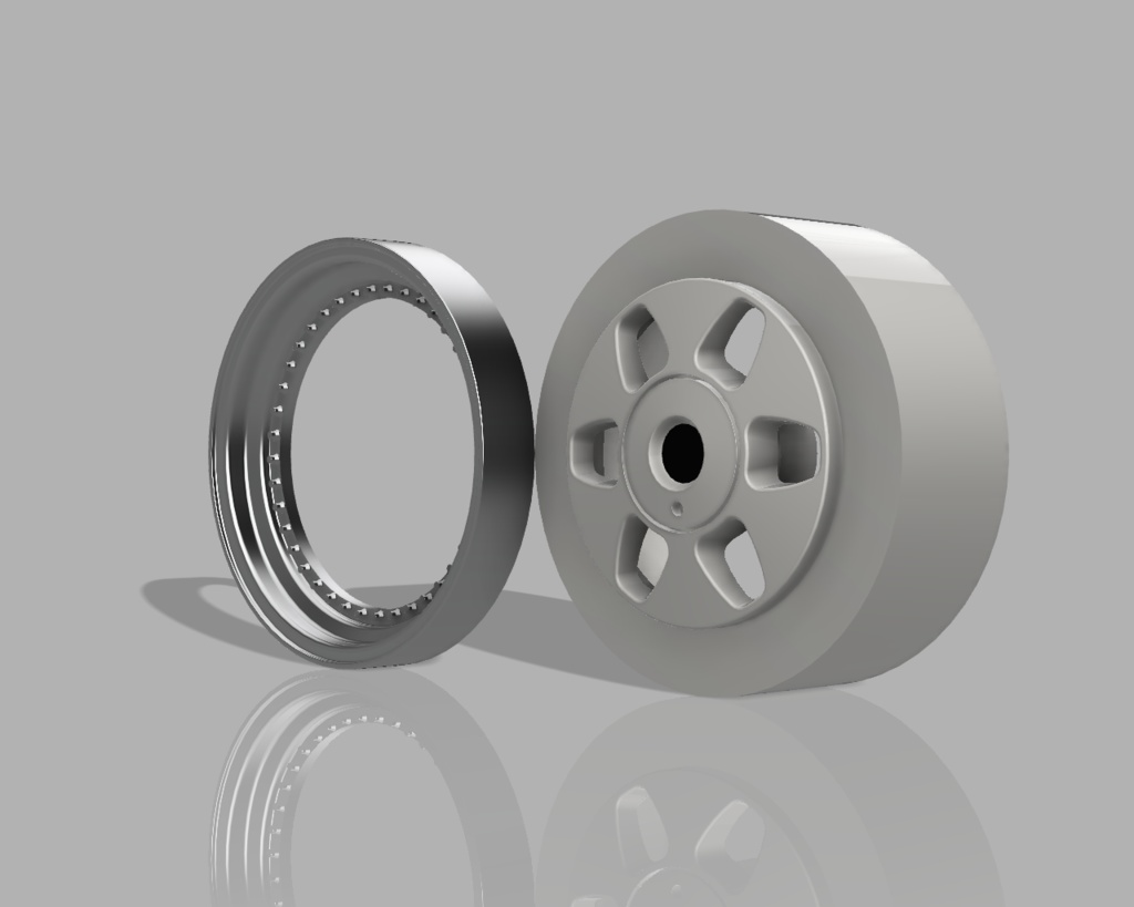 1/24 プラモデル ホイール MAEタイプ