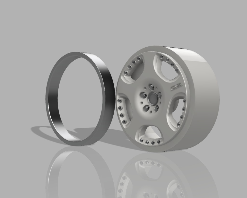 1/24 プラモデル ホイール オペラタイプ