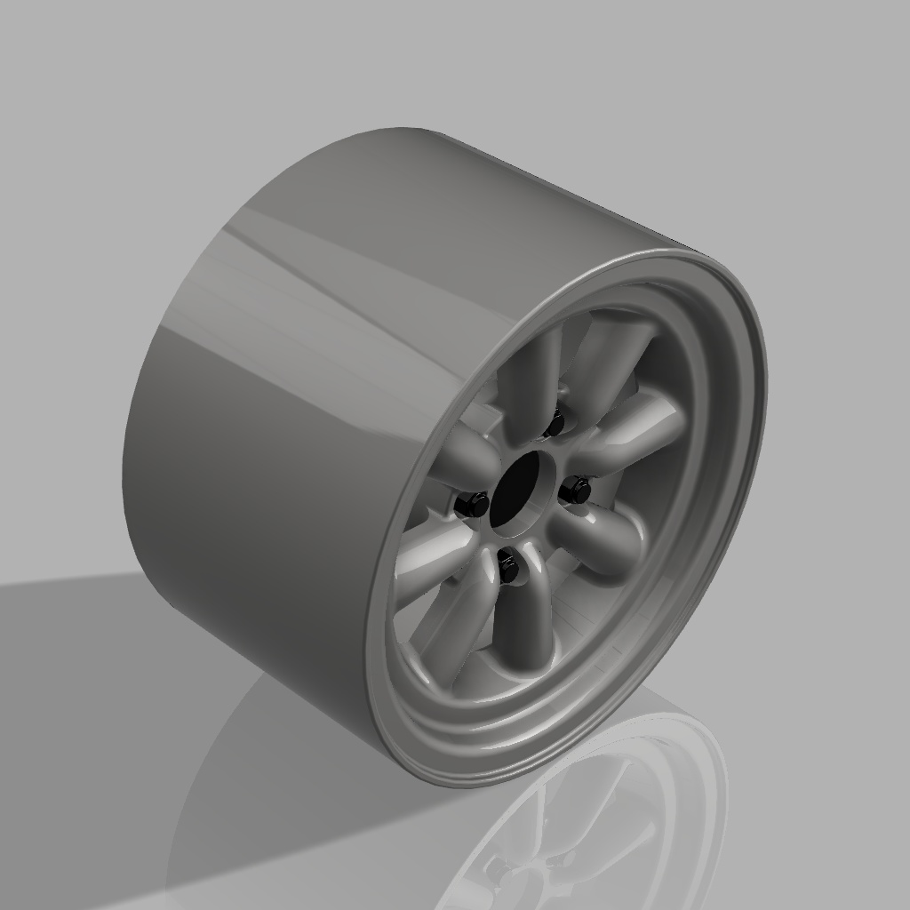 1/24 プラモデル ホイール 8スポーク 6Jタイプ