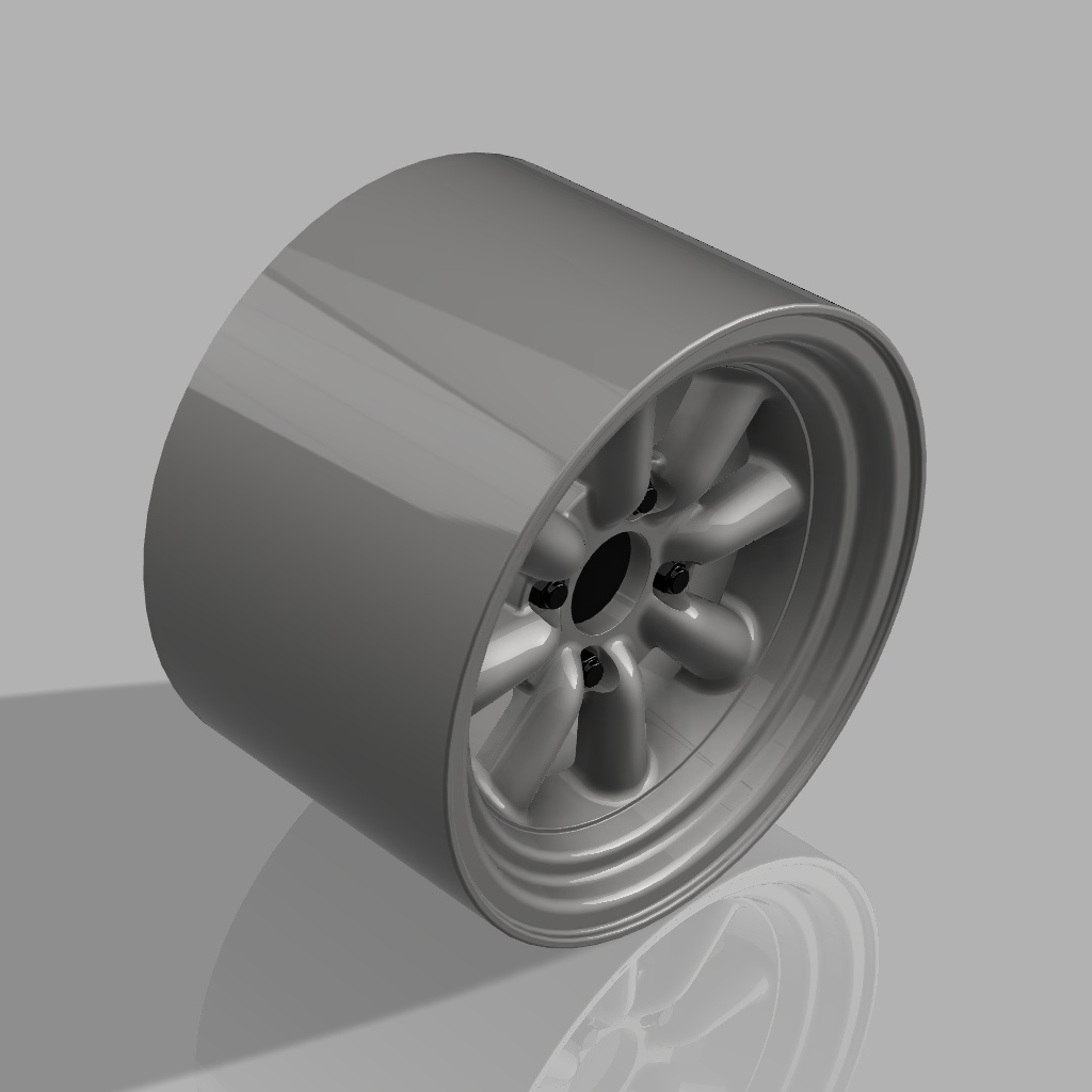1/24 プラモデル ホイール 8スポーク 7.5Jタイプ