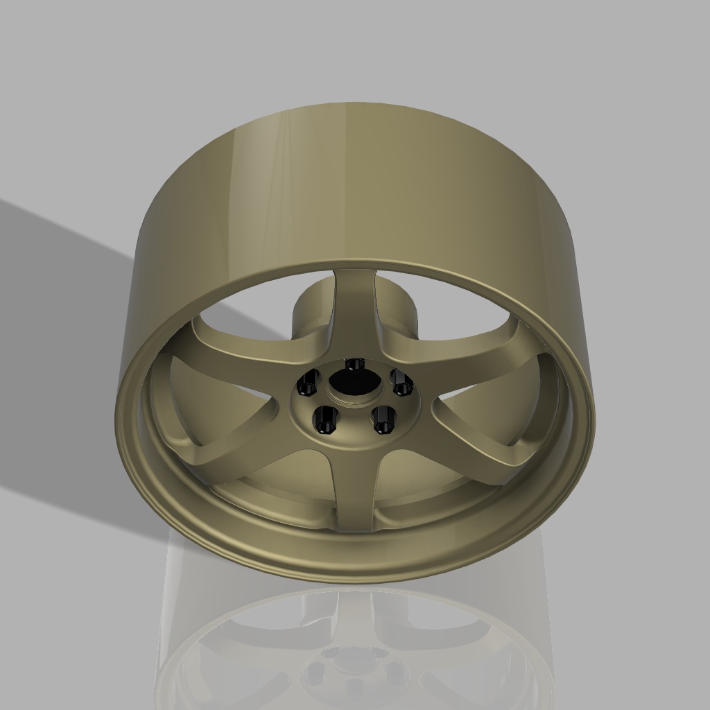 1/24 プラモデル ホイール TE37 19タイプ