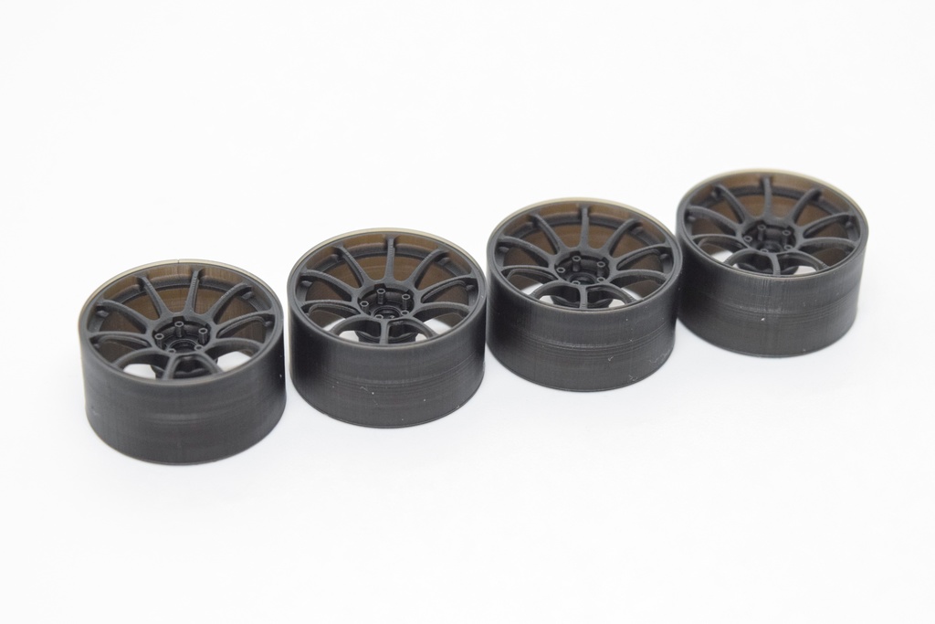 1/24 プラモデル ホイール ZE40 18タイプ