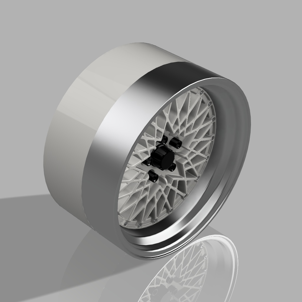 1/24 プラモデル ホイール フォーミュラメッシュ 19タイプ