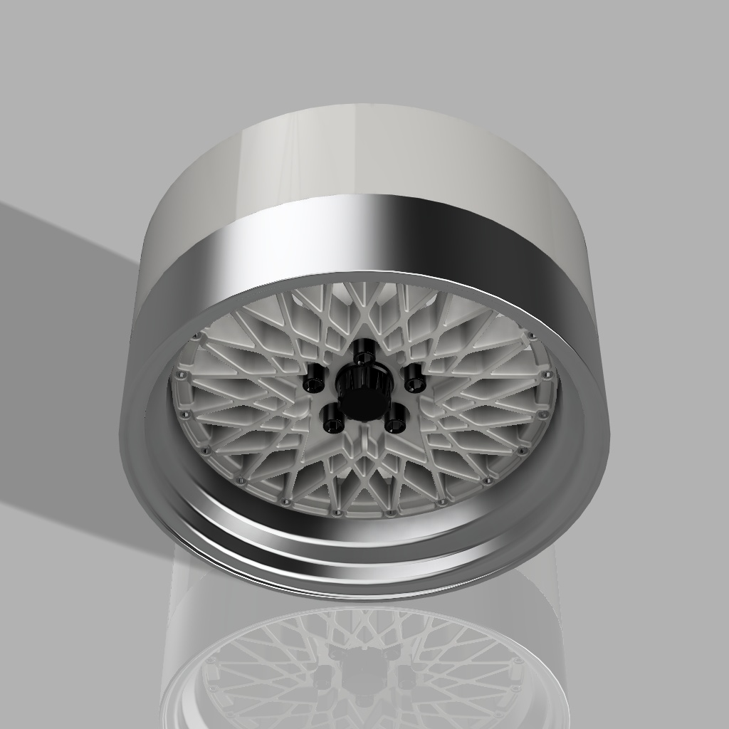 1/24 プラモデル ホイール フォーミュラメッシュ 19タイプ