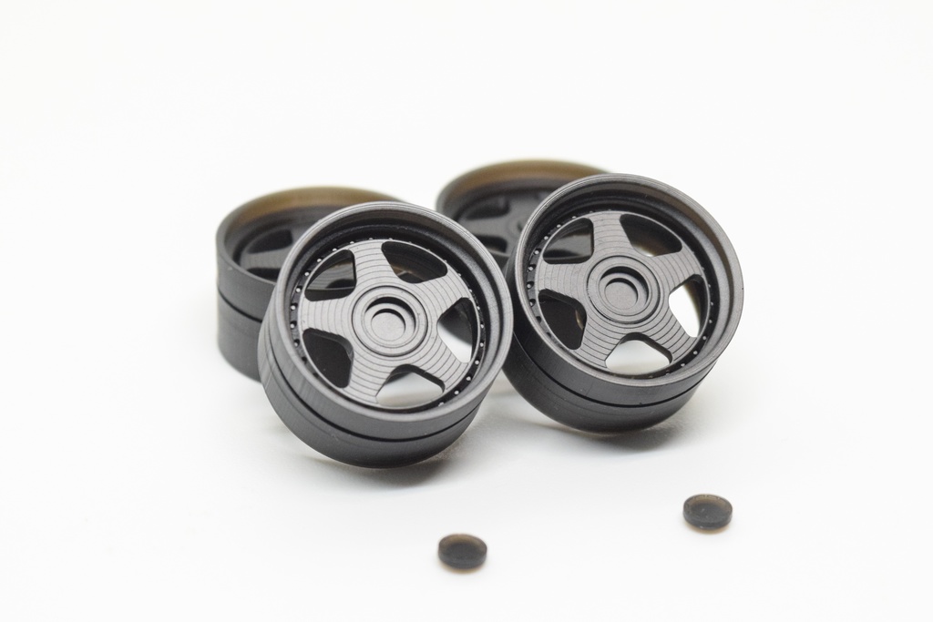 1/24 プラモデル ホイール ケーニッヒIMP タイプ