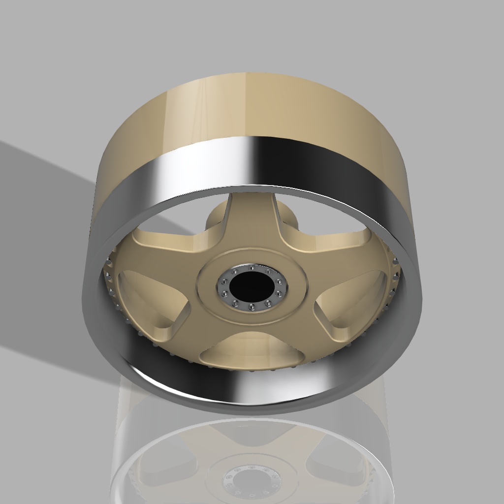 1/24 プラモデル ホイール ケーニッヒ WRV タイプ