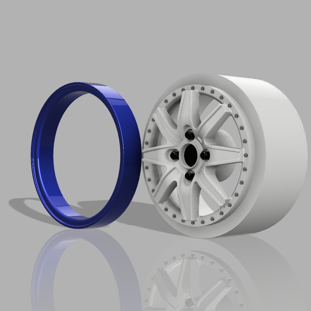 1/24 プラモデル ホイール MK3Sタイプ