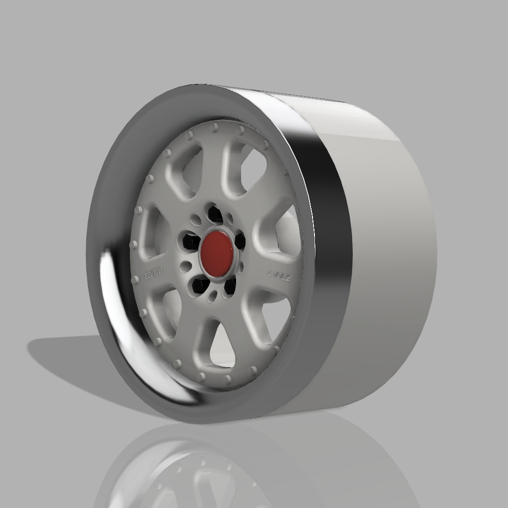 1/24 プラモデル ホイール ブガッティ タイプ