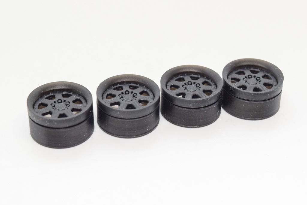 1/24 プラモデル ホイール ブガッティ タイプ