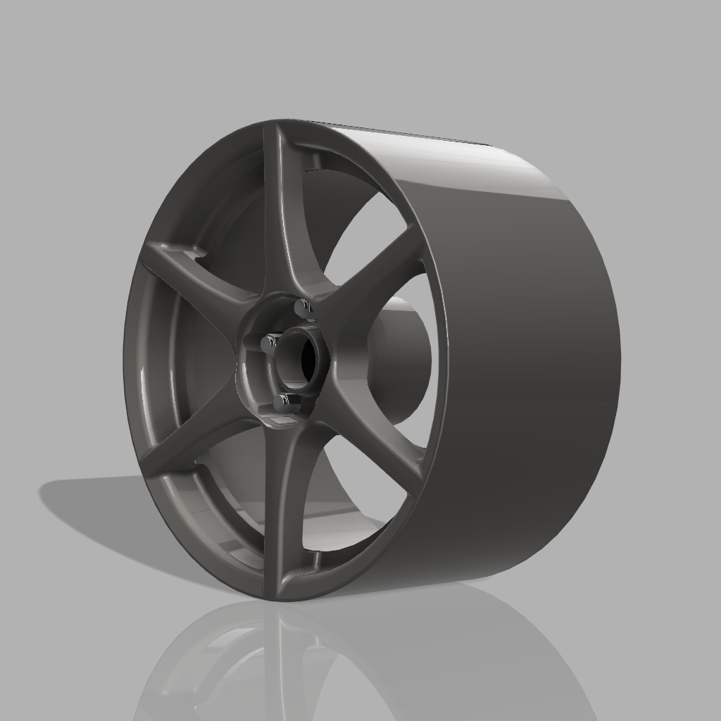 1/24 プラモデル ホイール BNR34タイプ