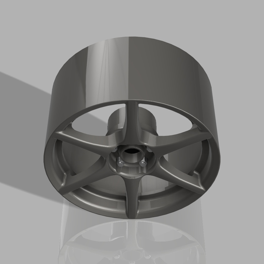 1/24 プラモデル ホイール BNR34タイプ