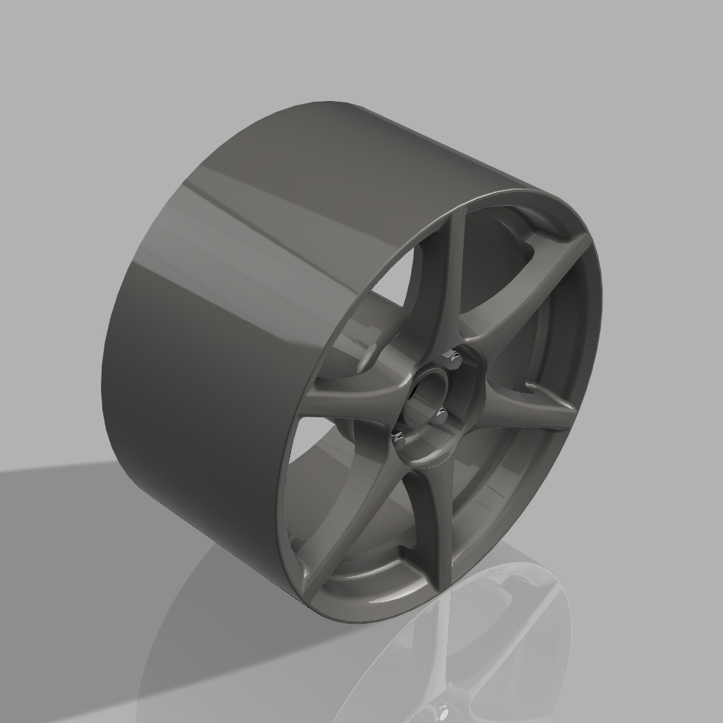 1/24 プラモデル ホイール BNR34タイプ