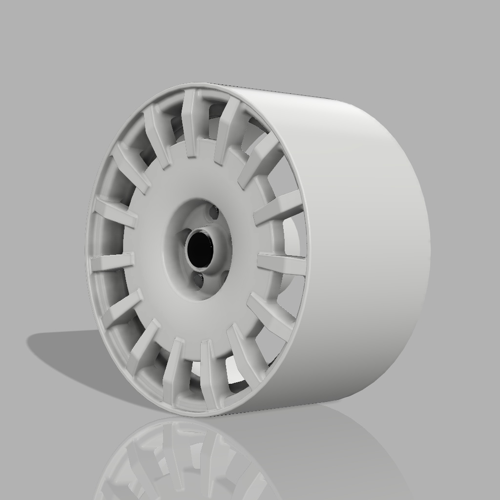 1/24 プラモデル ホイール ラリーレーシング 17タイプ