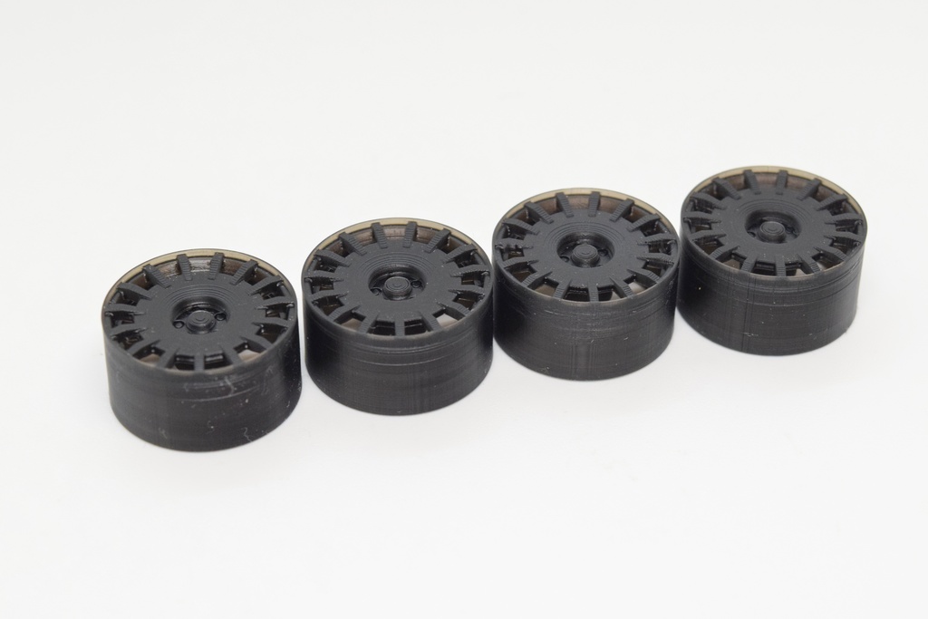 1/24 プラモデル ホイール ラリーレーシング 17タイプ