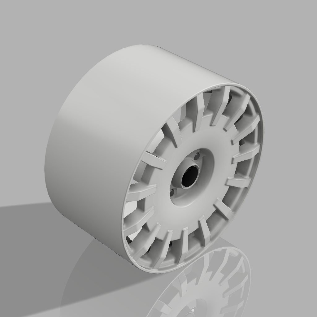 1/24 プラモデル ホイール ラリーレーシング 17タイプ