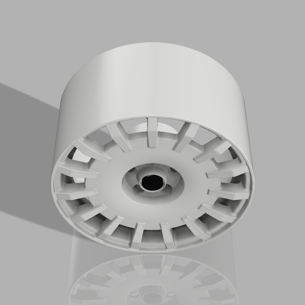 1/24 プラモデル ホイール ラリーレーシング 17タイプ