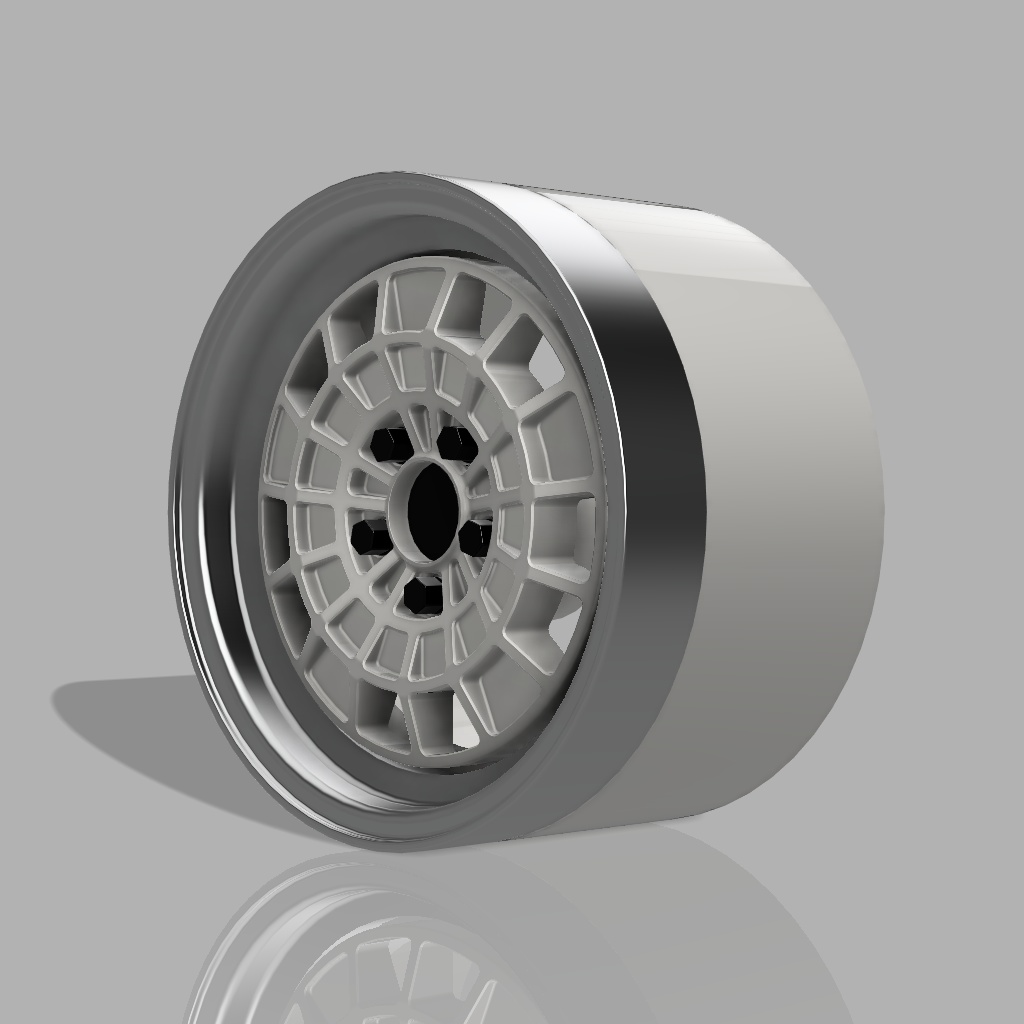 1/24 プラモデル ホイール トスコ 15 タイプ