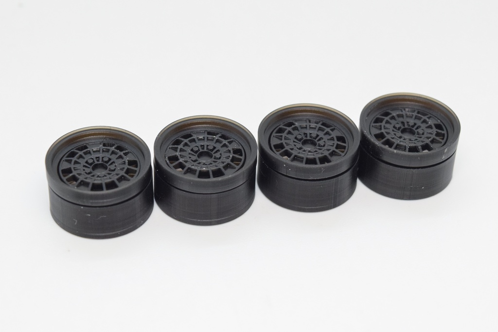 1/24 プラモデル ホイール トスコ 15 タイプ