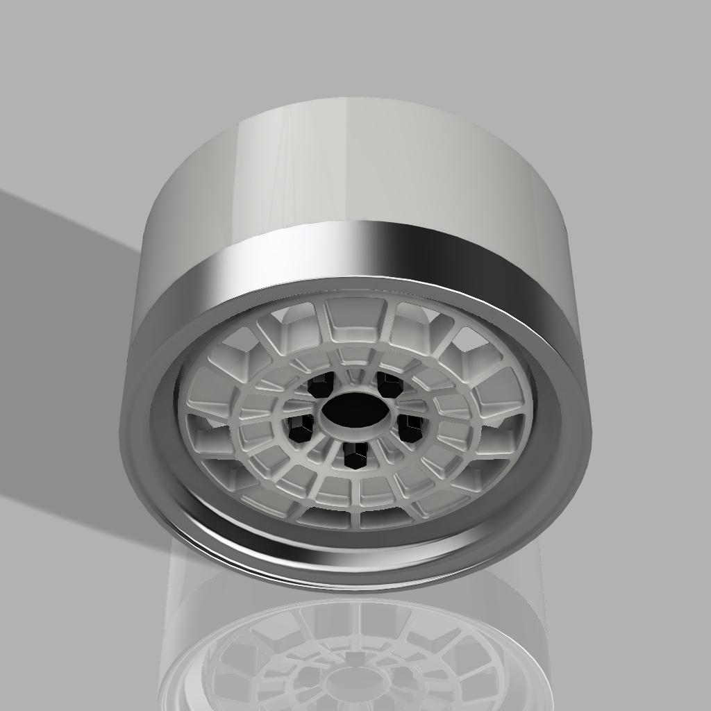 1/24 プラモデル ホイール トスコ 15 タイプ
