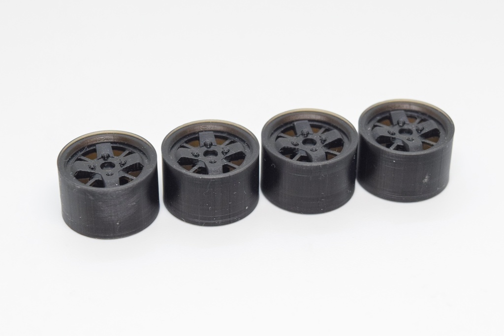 1/24 プラモデル ホイール ラリー タイプ