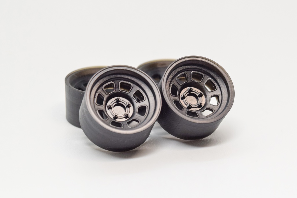 1/24 プラモデル ホイール Bassettタイプ