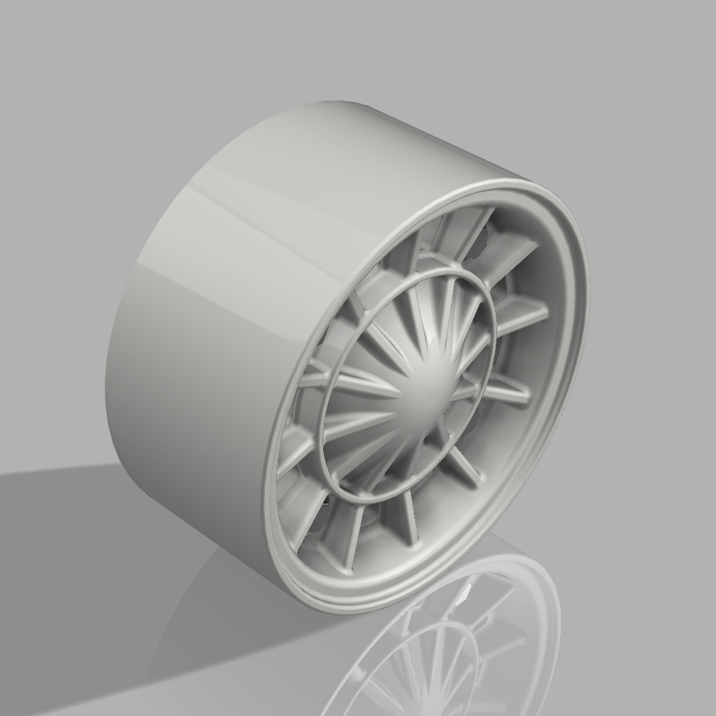 1/24 プラモデル ホイール Abarth 10タイプ