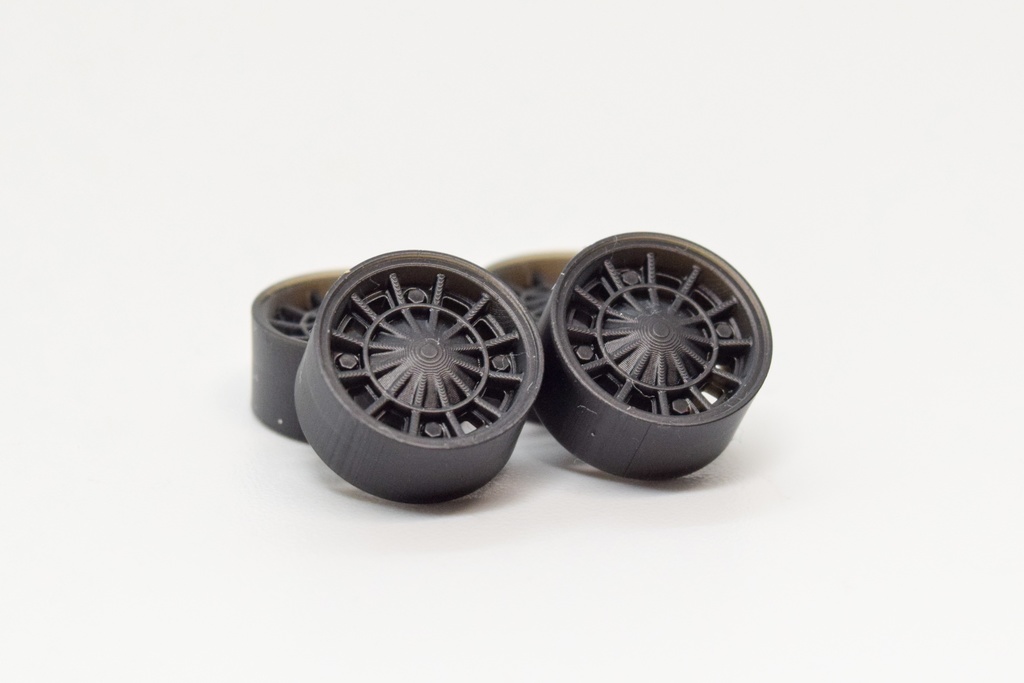 1/24 プラモデル ホイール Abarth 10タイプ