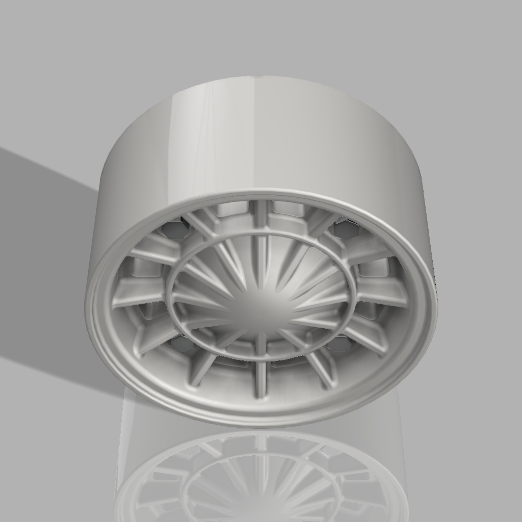 1/24 プラモデル ホイール Abarth 10タイプ