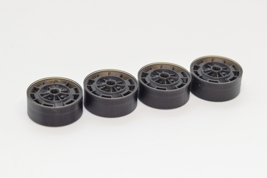 1/24 プラモデル ホイール Abarth 12タイプ