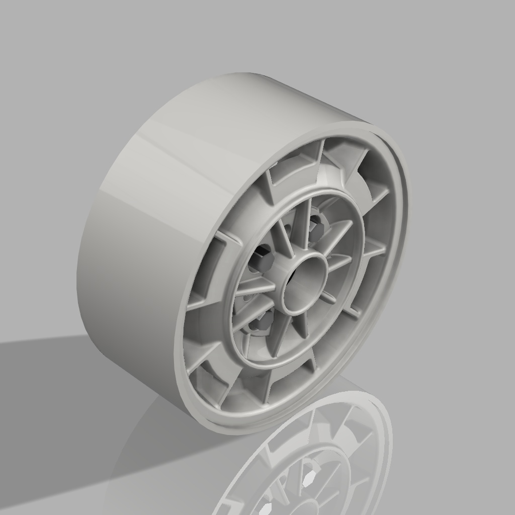 1/24 プラモデル ホイール Abarth 12タイプ