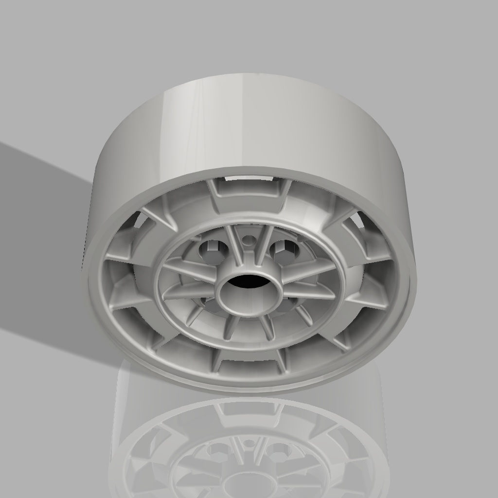 1/24 プラモデル ホイール Abarth 12タイプ