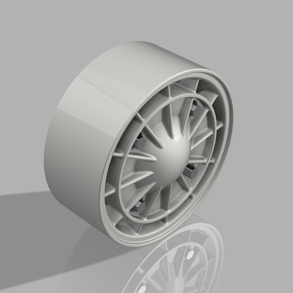 1/24 プラモデル ホイール LESMOタイプ